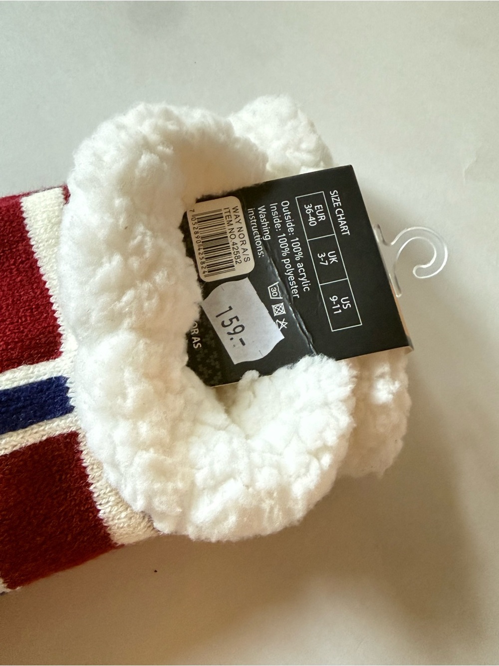 Cozy Non-Slip Nordic Design Socks - Picture 4 of 4